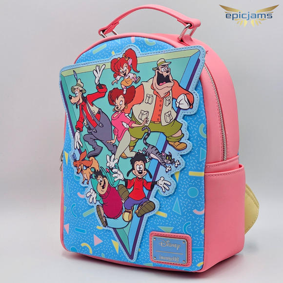 Loungefly Disney Goofy Troop Group Portrait Mini Backpack New main image 4